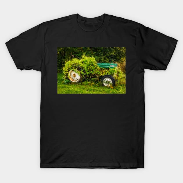 Wild Tractor Ride T-Shirt by Robert Alsop